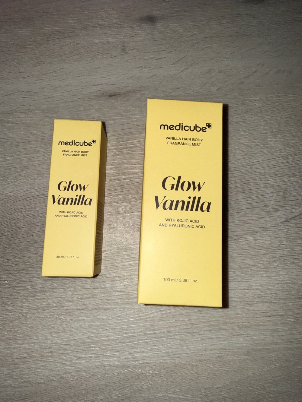 Medicube Glow Vanilla Fragrance Mist bundle